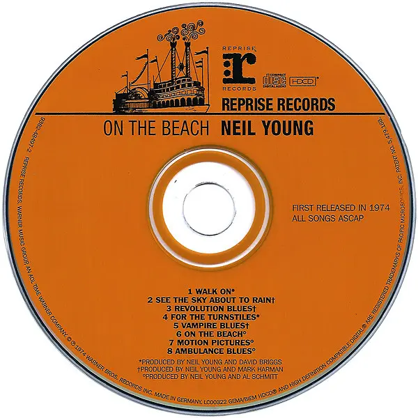 Neil Young - On The Beach (HDCD, Album) - NM/NM - Classical33.co.uk