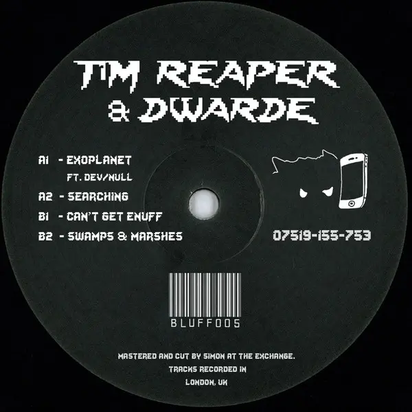 Tim Reaper & Dwarde - BLUFF005 - All City Records