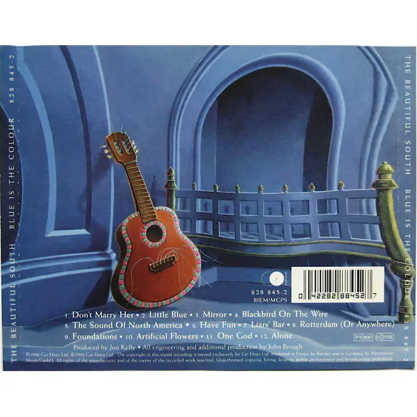 The Beautiful South - Blue Is The Colour (CD, Album) - NM/NM - Classical33.co.uk