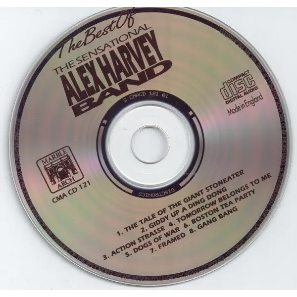 The Sensational Alex Harvey Band - The Best Of The Sensational Alex Harvey Band (CD, Compilation) - NM/NM - Classical33.co.uk
