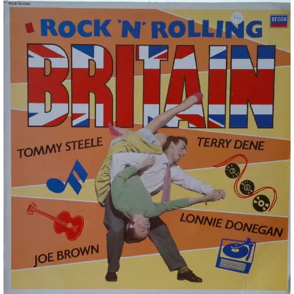 Rock 'N' Rolling Britain Vinyl LP (LP Record, Compilation, Mono) - VG+/VG+ - Classical33.co.uk