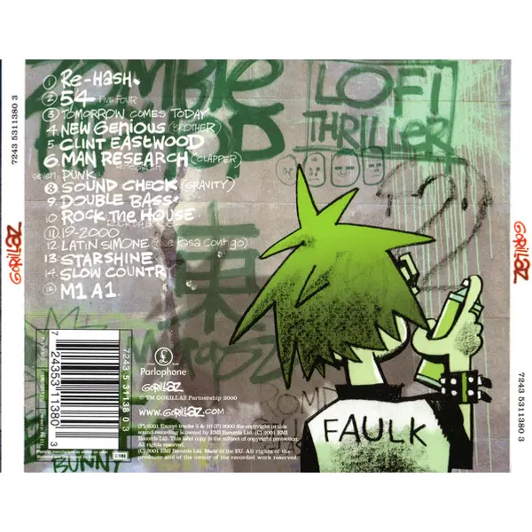 Gorillaz - Gorillaz (CD, Album) - VG+/NM - Classical33.co.uk