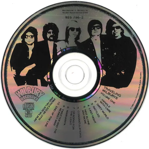 Traveling Wilburys - Volume One (CD, Album) - NM/NM - Classical33.co.uk