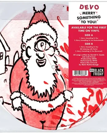 DEVO - MERRY SOMETHING TO YOU VINYL (SUPER LTD. 'RSD BF' ED. PICTURE DISC)