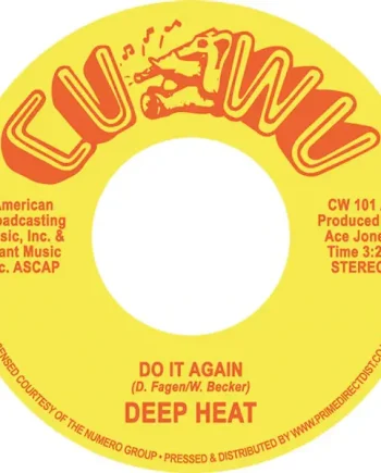 DEEP HEAT - DO IT AGAIN / SHE'S A JUNKIE (WHO'S THE BLAME) VINYL (SUPER LTD. ED. 'RECORD STORE DAY' 7")