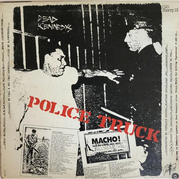 Dead Kennedys – Holiday In Cambodia 12” | VinylSelector.com