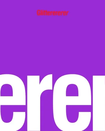GLITTERER - ERER VINYL (SUPER LTD. ED. RED)