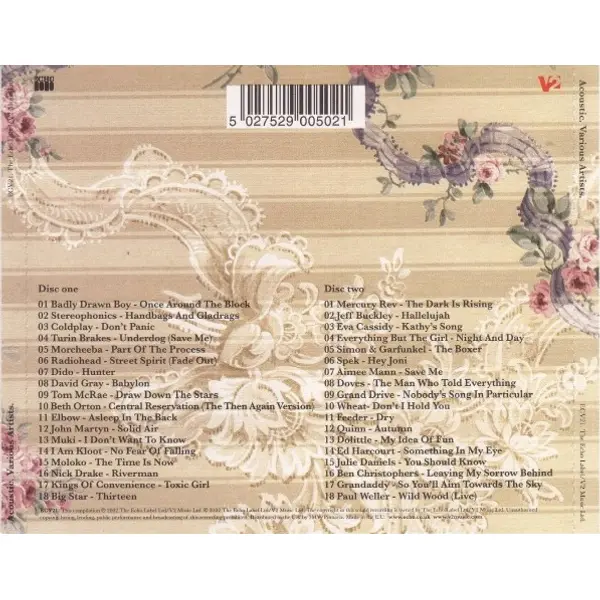 Acoustic. (2xCD, Compilation, Sli) - NM/NM - Classical33.co.uk