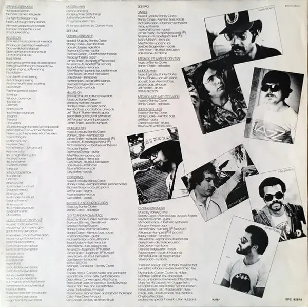 Stanley Clarke - Modern Man Vinyl LP (LP Record, Album) - NM/VG+ - Classical33.co.uk