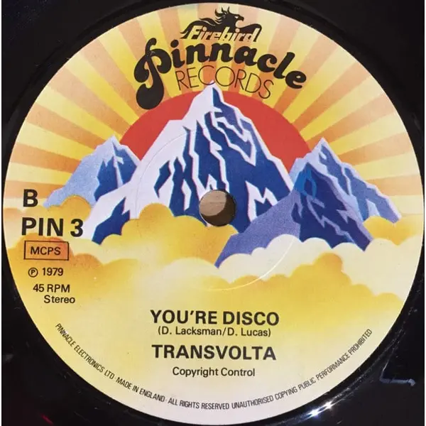 Transvolta - Disco Computer 7 Inch Vinyl Single (7 Inch Record) - NM/Generic - Classical33.co.uk