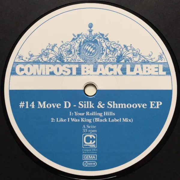 Move D - Silk & Shmoove EP - All City Records