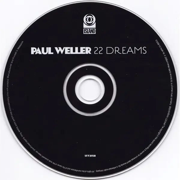 Paul Weller - 22 Dreams (CD, Album) - NM/NM - Classical33.co.uk