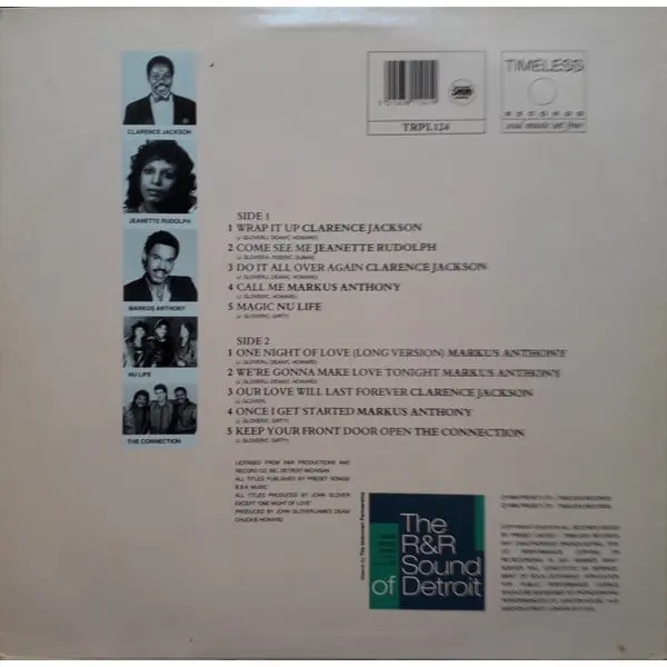 The R R Sound Of Detroit Vinyl LP (LP Record, Compilation) - NM/VG+ - Classical33.co.uk