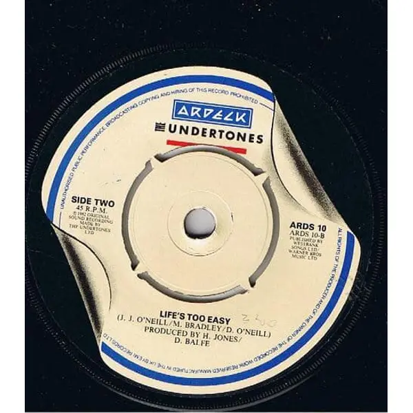 The Undertones - Beautiful Friend 7 Inch Vinyl Single (7 Inch Record) - VG+/VG+ - Classical33.co.uk