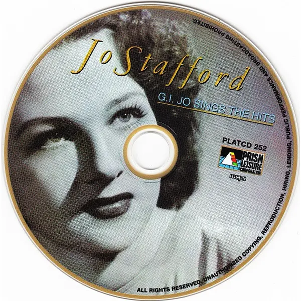 Jo Stafford - G.I. Jo Sings The Hits (CD, Compilation) - NM/NM - Classical33.co.uk