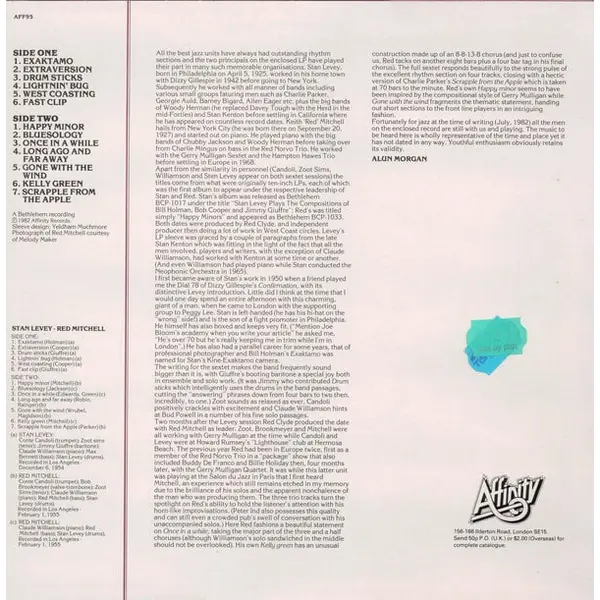 Stan Levey / Red Mitchell - West Coast Rhythm Vinyl LP (LP Record, Compilation) - M/NM - Classical33.co.uk