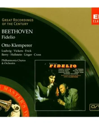Beethoven, Ludwig · Vickers · Frick · Berry · Hallstein · Unger · Crass · Philharmonia Chorus and Orchestra · Otto Klemperer - Fidelio (2xCD, Album + Box) - NM/VG+ - Classical33.co.uk