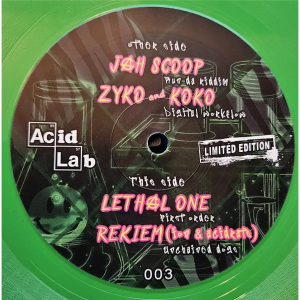 Various - AcidLab 003 - We Are Musikaddikt (Limited Edition) - All City Records