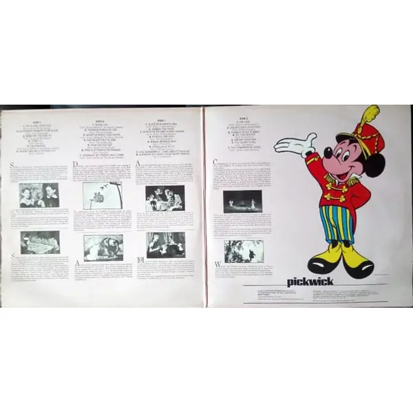 Walt Disney's Original Soundtrack Parade - Volume 2 Vinyl LP (2xLP Record, Compilation) - NM/VG+ - Classical33.co.uk