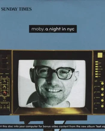 Moby - A Night In NYC (CD, Compilation, Enh, Promo) - NM/VG+ - Classical33.co.uk