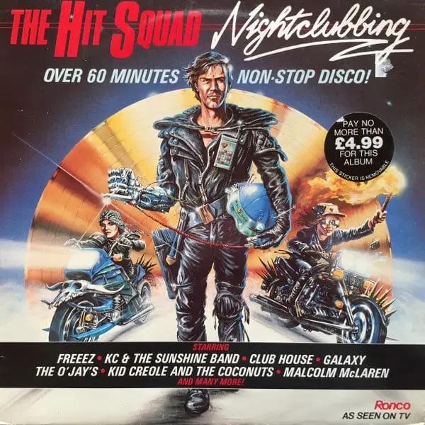 The Hit Squad Nightclubbing Vinyl LP (LP Record, Album, Compilation) - VG+/VG+ - Classical33.co.uk