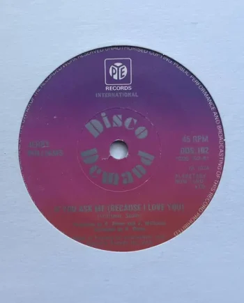 Jerry Williams – If You Ask Me (Because I Love You) | VinylSelector.com
