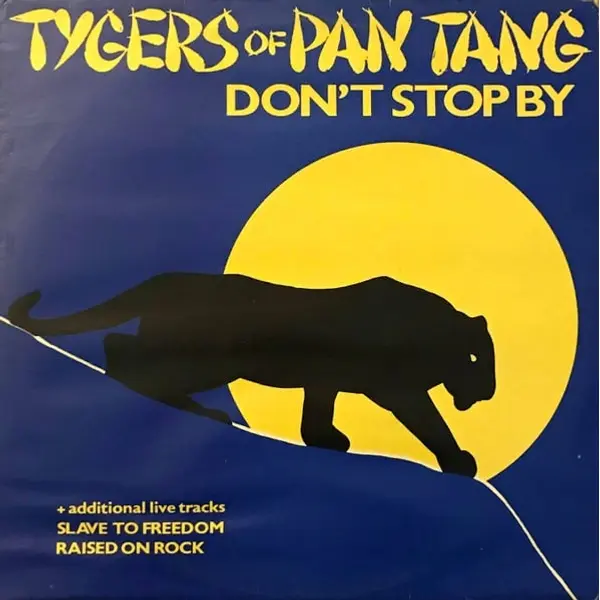 Tygers Of Pan Tang - Don't Stop By 12 Inch Vinyl Single (12 Inch Record) - M/VG+ - Classical33.co.uk