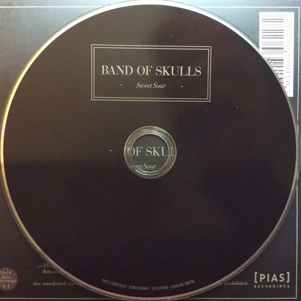 Band Of Skulls - Sweet Sour (CD, Album) - NM/NM - Classical33.co.uk