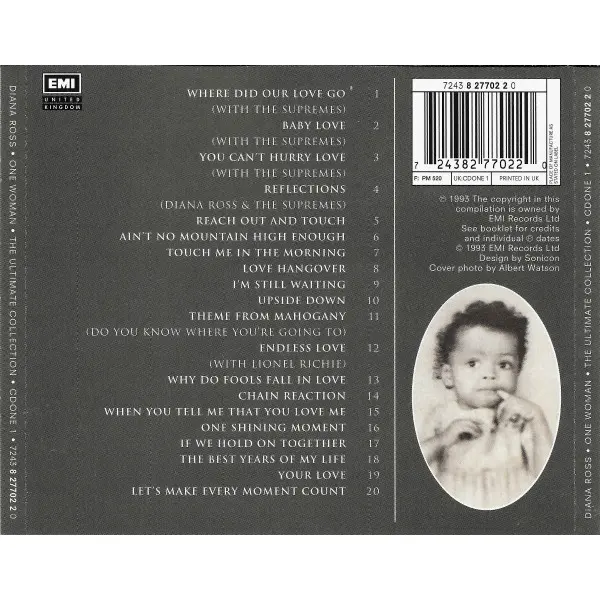 Diana Ross - One Woman - The Ultimate Collection (CD, Compilation) - NM/NM - Classical33.co.uk