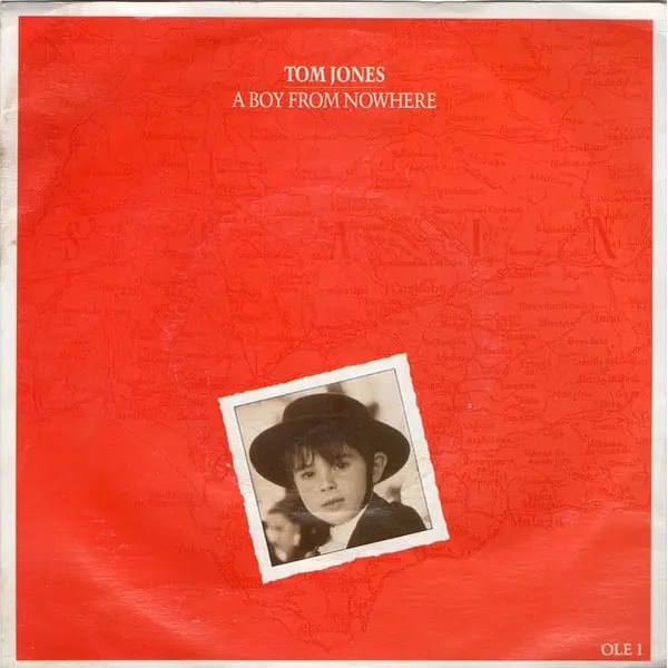 Tom Jones - A Boy From Nowhere 7 Inch Vinyl Single (7 Inch Record, Single) - VG+/VG+ - Classical33.co.uk