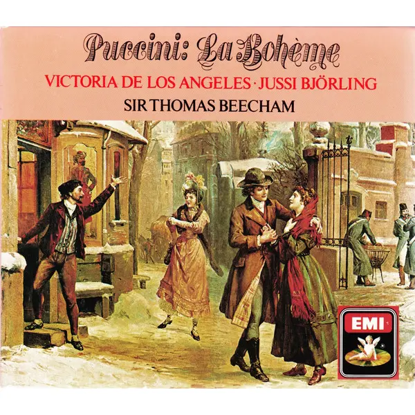 Puccini - Victoria De Los Angeles, Jussi Björling, Sir Thomas Beecham - La Bohème (2xCD, Album, Mono) - NM/NM - Classical33.co.uk