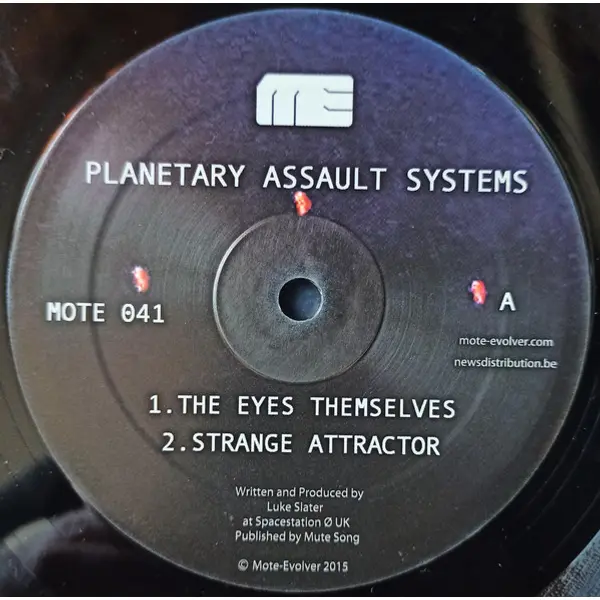 Planetary Assault Systems - The Eyes Themselves - All City Records