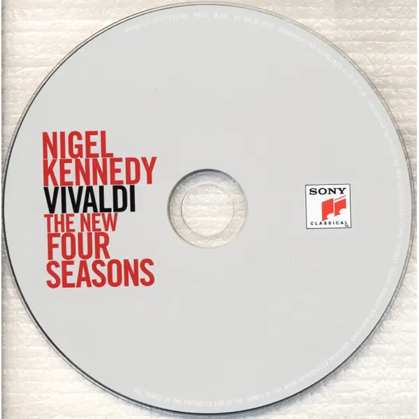 Nigel Kennedy – Vivaldi - The New Four Seasons (CD, Album) - NM/NM - Classical33.co.uk