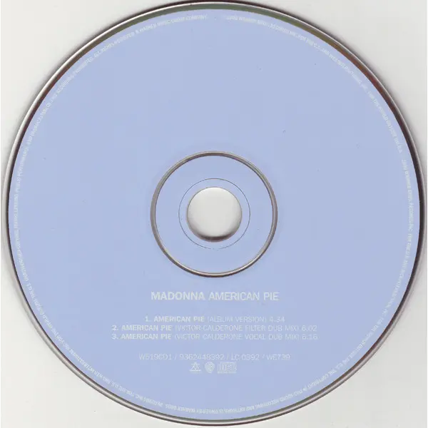 Madonna - American Pie (CD, Single) - NM/VG+ - Classical33.co.uk