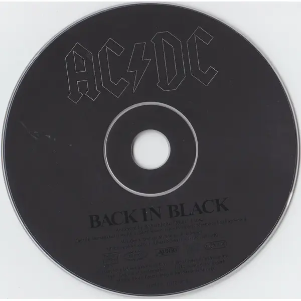 AC/DC - Back In Black (CD, Album, Digipak) - VG+/VG+ - Classical33.co.uk