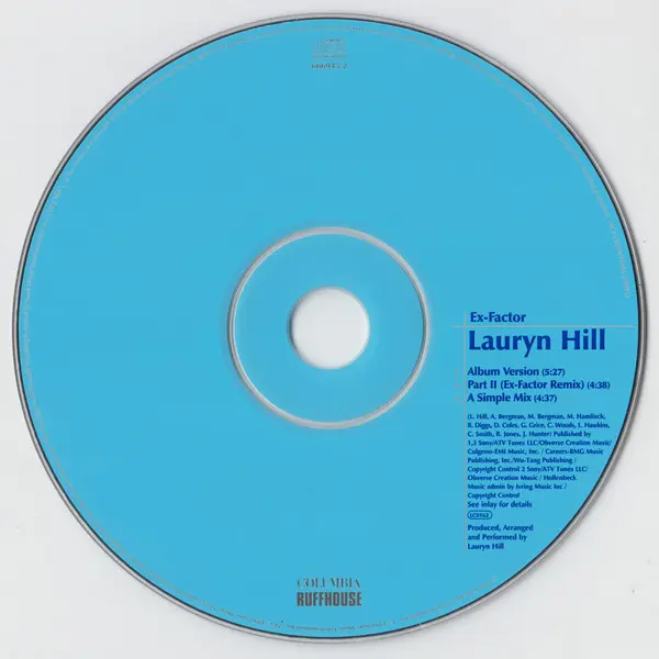 Lauryn Hill - Ex-Factor (CD, Single) - NM/NM - Classical33.co.uk