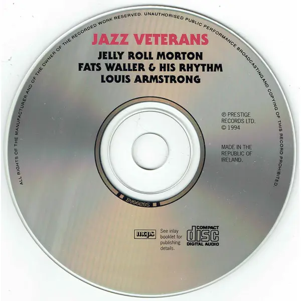 The Sunday Times Music Collection - Jazz Veterans (CD, Compilation) - NM/NM - Classical33.co.uk