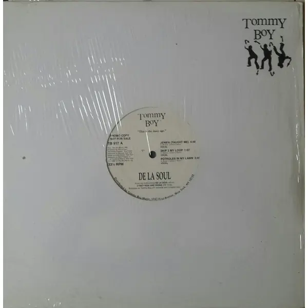 De La Soul - Jenifa (Taught Me) / Potholes In My Lawn - All City Records