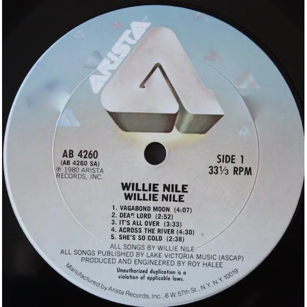 Willie Nile - Willie Nile Vinyl LP (LP Record, Album) - NM/VG+ - Classical33.co.uk
