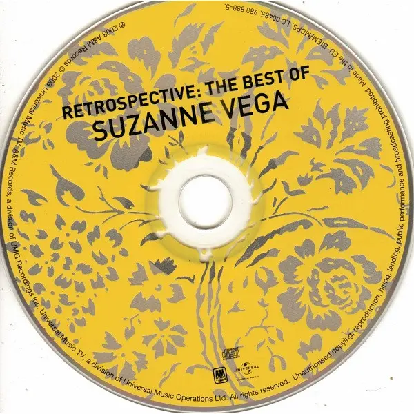 Suzanne Vega - Retrospective: The Best Of Suzanne Vega (2xCD, Album, Compilation, Special Edition) - NM/NM - Classical33.co.uk