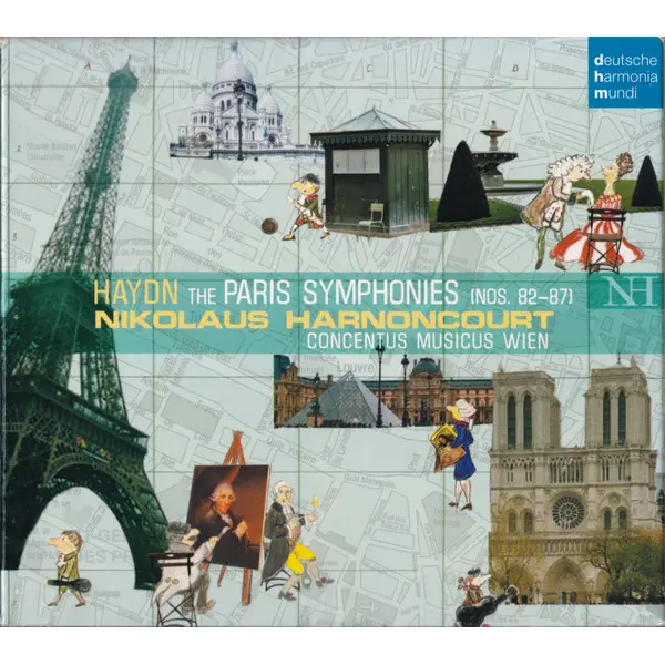 Haydn, Nikolaus Harnoncourt, Concentus Musicus Wien - The Paris Symphonies (Nos 82–87) (3xCD, Album) - NM/NM - Classical33.co.uk