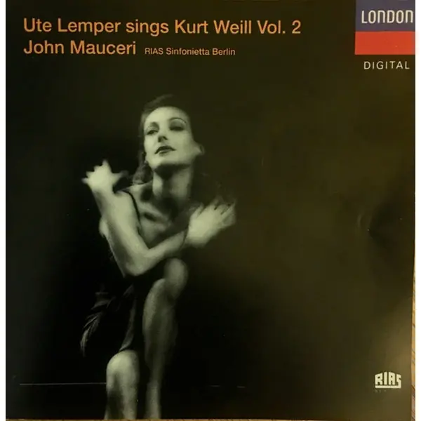 Ute Lemper, John Mauceri, RIAS Sinfonietta Berlin, Jeff Cohen - Sings Kurt Weill Vol. 2 (CD, Album) - NM/NM - Classical33.co.uk