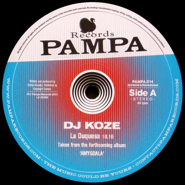 DJ Koze - La Duquesa / Burn With Me - All City Records