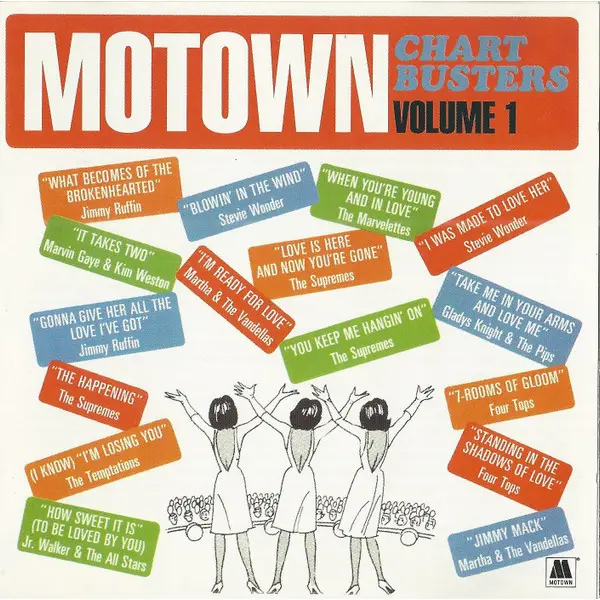 Motown Chartbusters Volume 1 (CD, Album, Compilation) - NM/NM - Classical33.co.uk