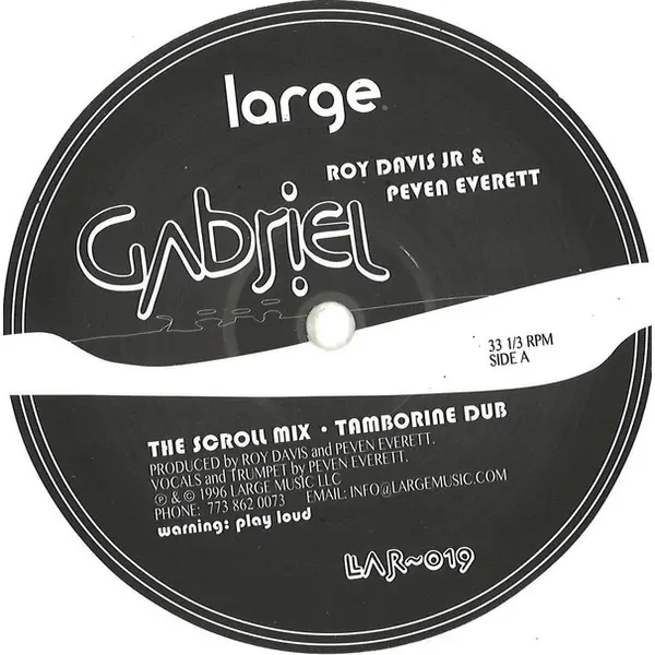 Roy Davis Jr. & Peven Everett - Gabriel - All City Records