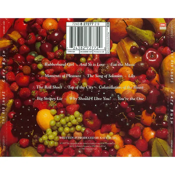 Kate Bush - The Red Shoes (CD, Album) - NM/NM - Classical33.co.uk
