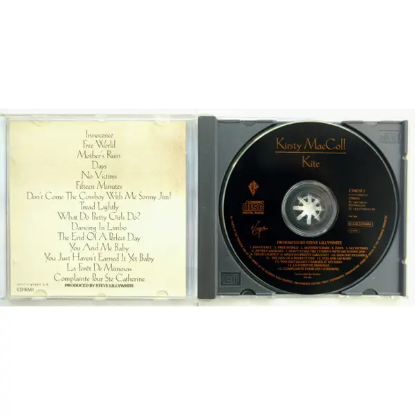 Kirsty MacColl - Kite (CD, Album) - NM/NM - Classical33.co.uk