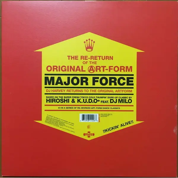 Major Force - The Re-Return Of The Original Art-Form (DJ Harvey Returns To The Original Artform) - All City Records