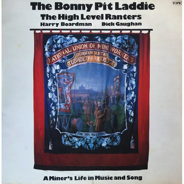 The High Level Ranters - The Bonny Pit Laddie Vintage Record Cover For Sale - Classical33.co.uk