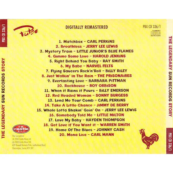 The Legendary Sun Records Story (3xCD, Compilation + Box) - NM/NM - Classical33.co.uk